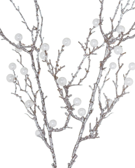 Festive Pearl Decorative Spray