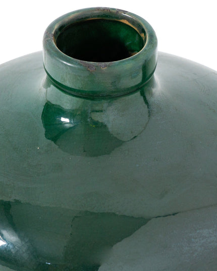 Garda Emerald Glazed Eve Vase