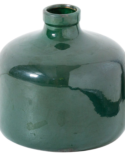 Garda Emerald Glazed Eve Vase