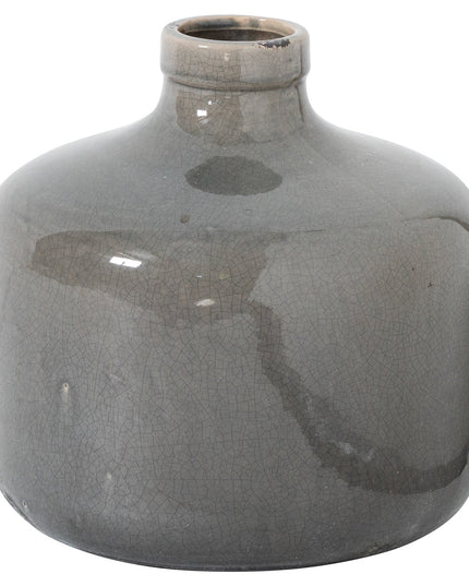 Garda Grey Glazed Chive Vase