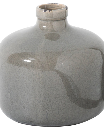 Garda Grey Glazed Eve Vase