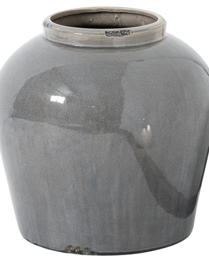 Garda Grey Glazed Juniper Vase