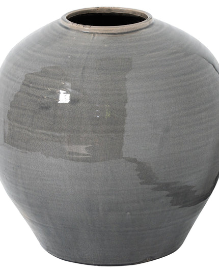 Garda Grey Glazed Regola Vase