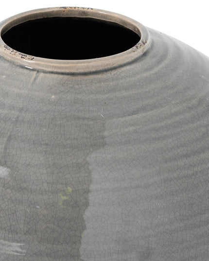 Garda Grey Glazed Regola Vase