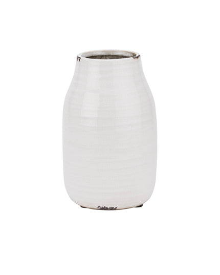 Garda White Stefanie Vase