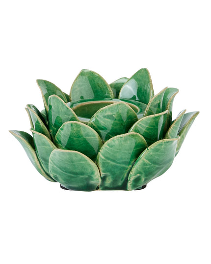 Globe Green Artichoke Tea Light Holder