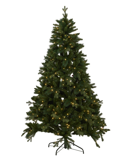 Green Forest Fir Pre-Lit 400L Led Christmas Tree