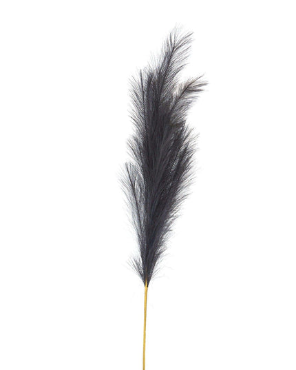 Grey Large Faux Pampas Grass Stem