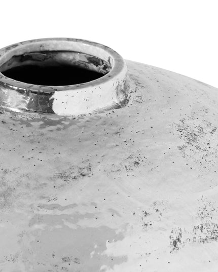 Hammered Silver Astral Vase