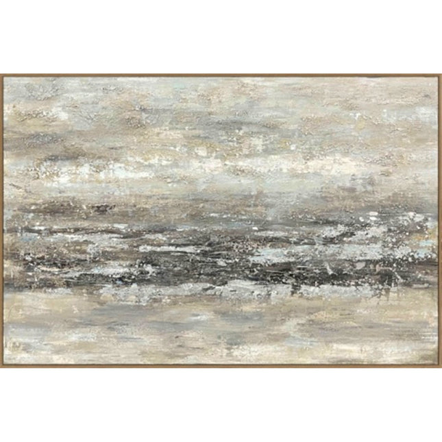 Hand Painted Canvas In Frame