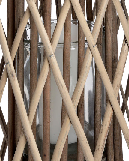 Huge Standing Wicker Lantern