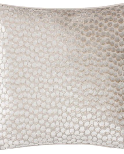 Lanzo Cut Velvet Piped Cushion