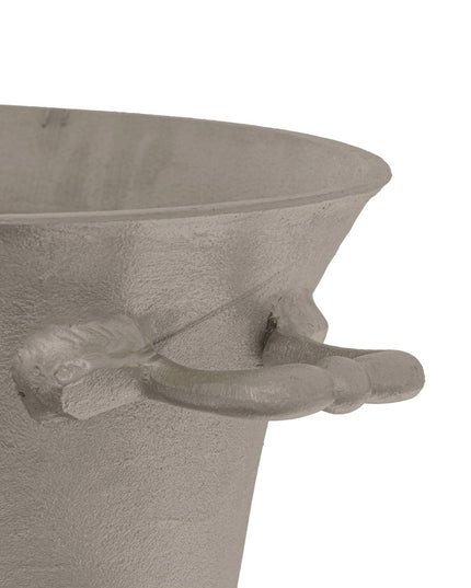 Large Antique Pewter Champagne Cooler