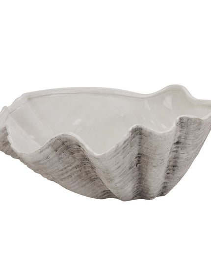 Large Ceramic Adele Shell Bowl