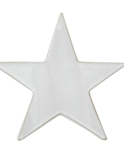 Large Ceramic Standing Star Decoration