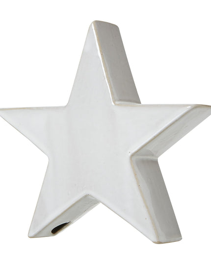 Large Ceramic Standing Star Decoration