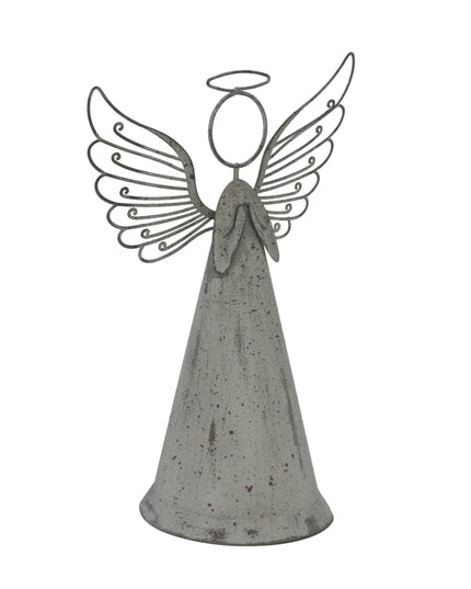 Large Rustic Metal Standing Angel