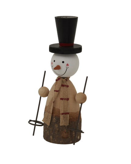 Large Rustic Snowman