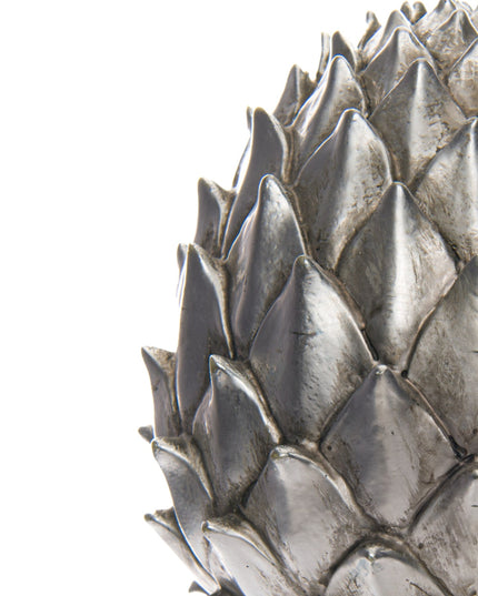 Large Silver Pinecone Finial