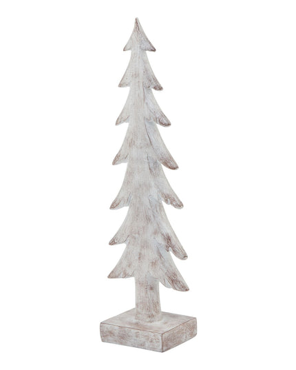 Large Snowy Forest Tree Sculpture