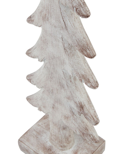 Large Snowy Forest Tree Sculpture