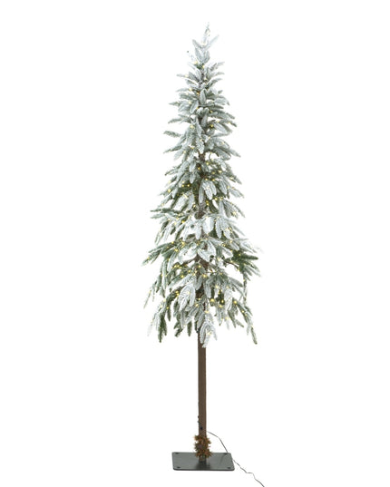 Large Snowy Woodland Pre-Lit 350 Led Christmas Tree