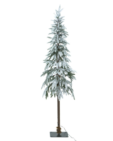 Large Snowy Woodland Pre-Lit 350 Led Christmas Tree