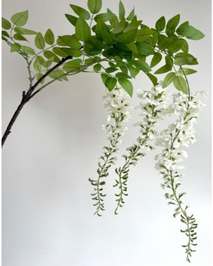Large White Wisteria Spray