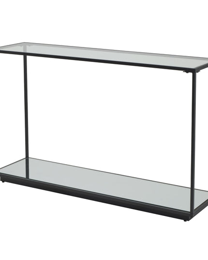 Lennox Black Framed Console