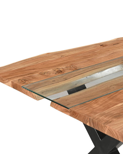 Live Edge Collection Large River Dining Table