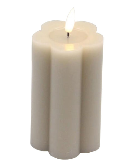 Luxe Collection Natural Glow 2.75x5 Stone LED Candle