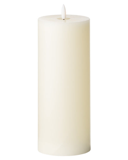 Luxe Collection Natural Glow 3.5 x 9 LED Cream Candle