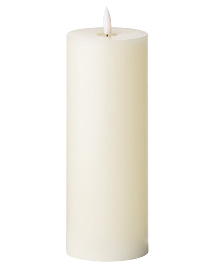 Luxe Collection Natural Glow 3 x 8 LED Cream Candle