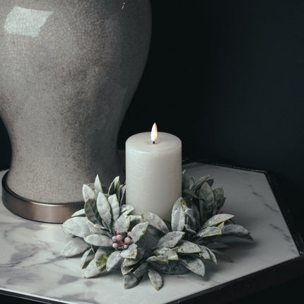 Luxe Collection Natural Glow 3x6 LED White Candle