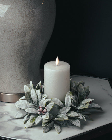 Luxe Collection Natural Glow 3x6 LED White Candle