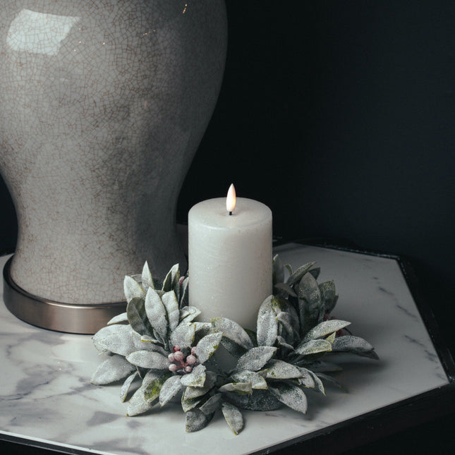 Luxe Collection Natural Glow 3x6 LED White Candle
