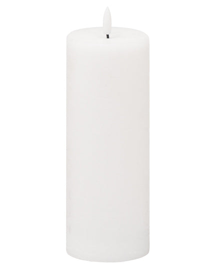 Luxe Collection Natural Glow 3x8 LED White Candle