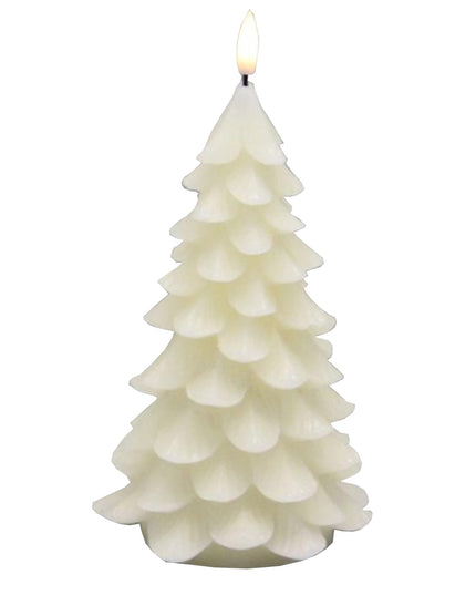 Luxe Collection Natural Glow Cream Large Tree LED Wax Candle