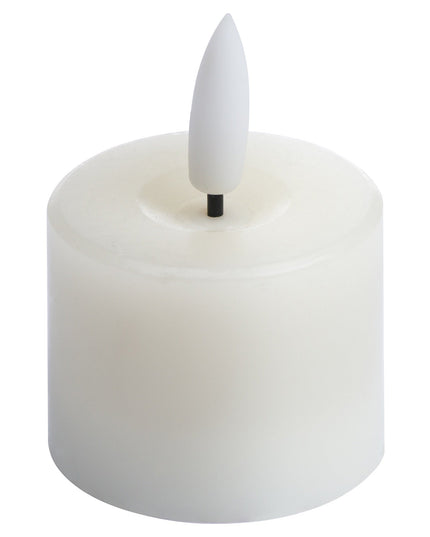 Luxe Collection Set Of 6 Natural Glow Led Tealight Candles
