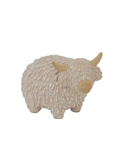 Medium Alora Ceramic Highland Cow