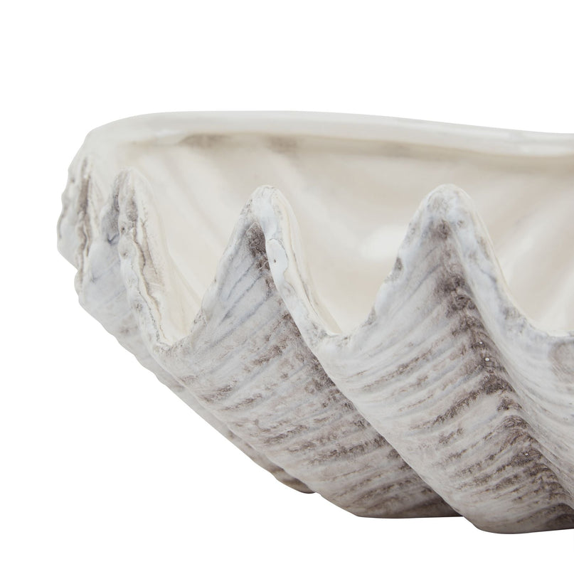 Medium Ceramic Shell Bowl