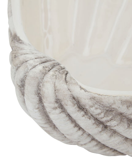 Medium Ceramic Shell Bowl