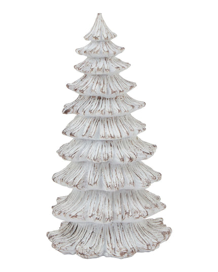 Medium Snowy Fir Tree Sculpture