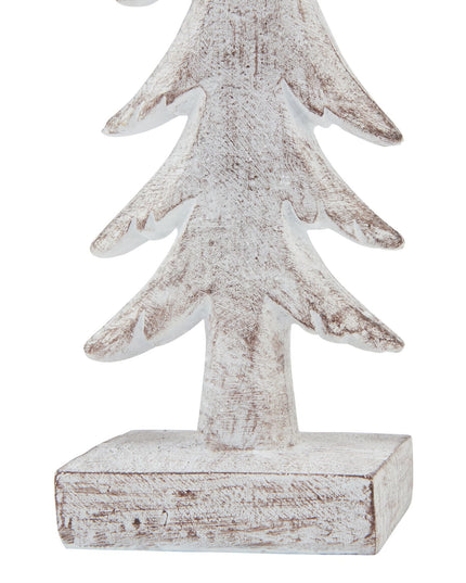 Medium Snowy Forest Tree Sculpture