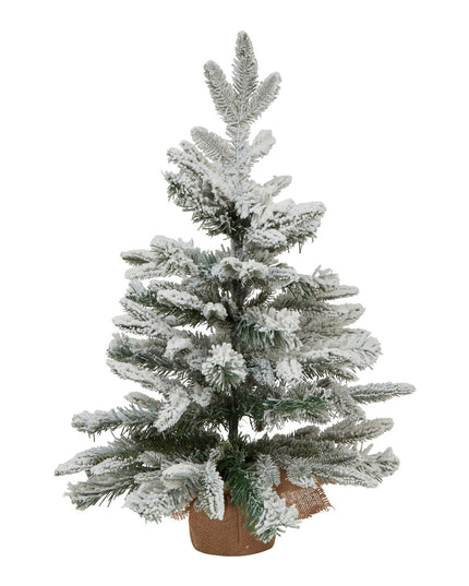Medium Snowy Spruce Tree