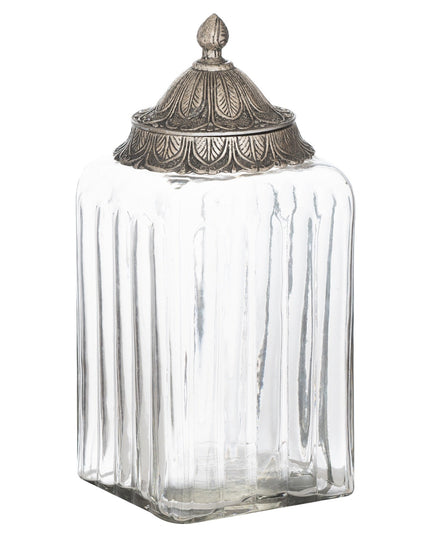 Moroccan Style Lidded Large Display Jar