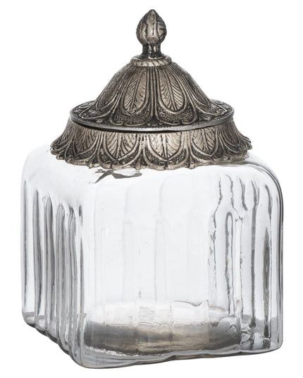 Moroccan Style Lidded Medium Display Jar