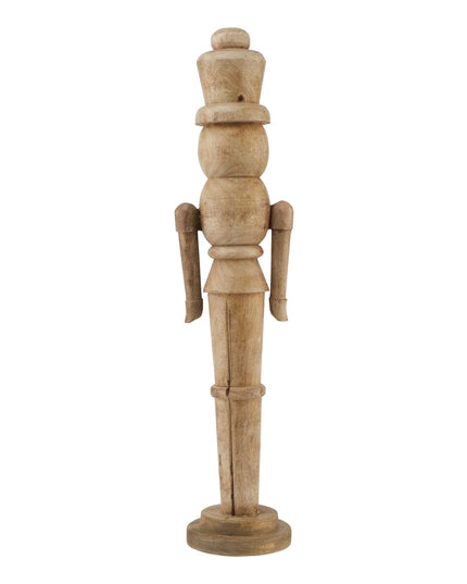 Natural Large Nutcracker Decoration