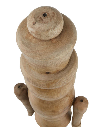 Natural Large Nutcracker Decoration