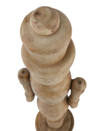 Natural Nutcracker Decoration